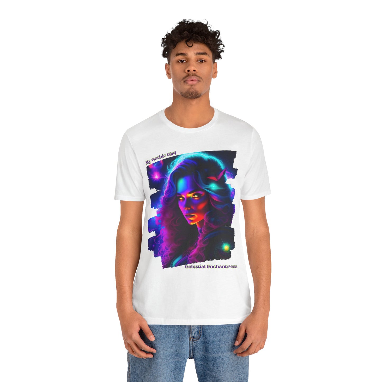 Celestial Enchantress Poetic Goth Graphic Tee – My Gothic Girl