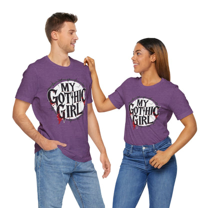 My Gothic Girl Graphic Poetic Goth Graphic Tee – My Gothic Girl