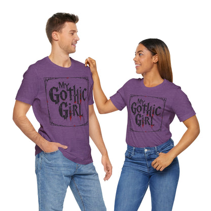 My Gothic Girl Graphic Poetic Goth Graphic Tee – My Gothic Girl