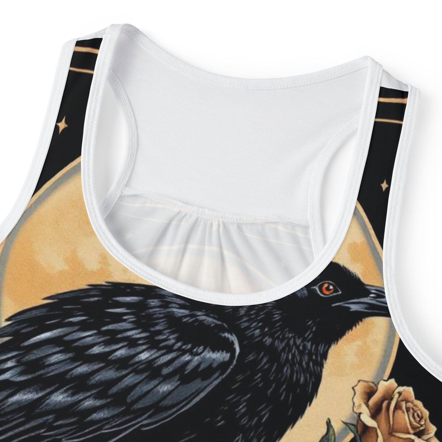 The Raven Tarot Card Women's Tank Top — Gothic Mystic AOP