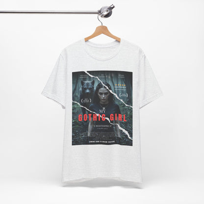 My Gothic Girl T-Shirt "Movie Poster" – Whimsy Goth Streetwear, Dark Poetry Fashion, Alt Aesthetic Apparel
