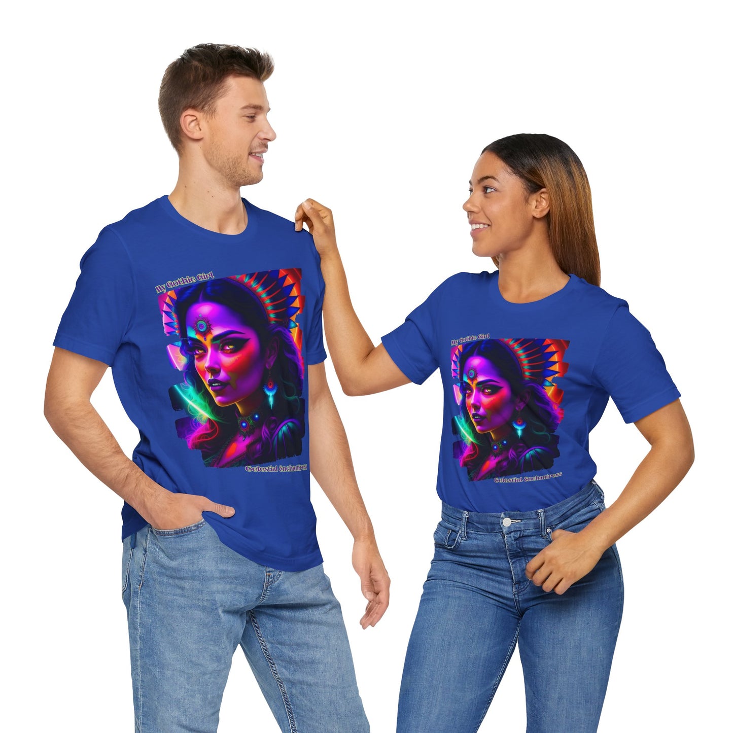 Celestial Enchantress Poetic Goth Graphic Tee – My Gothic Girl