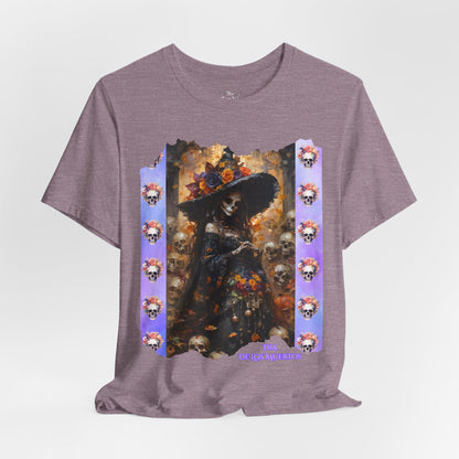 My Gothic Girl Dia De Los Muertos Graphic Tee – Gothic Streetwear, Whimsy Goth, Dark Poetry Alt Fashion