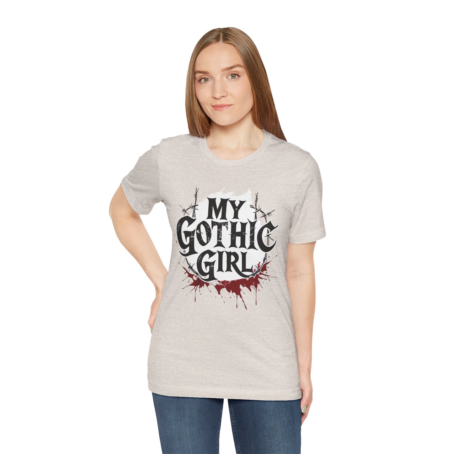 My Gothic Girl Graphic Poetic Goth Graphic Tee – My Gothic Girl