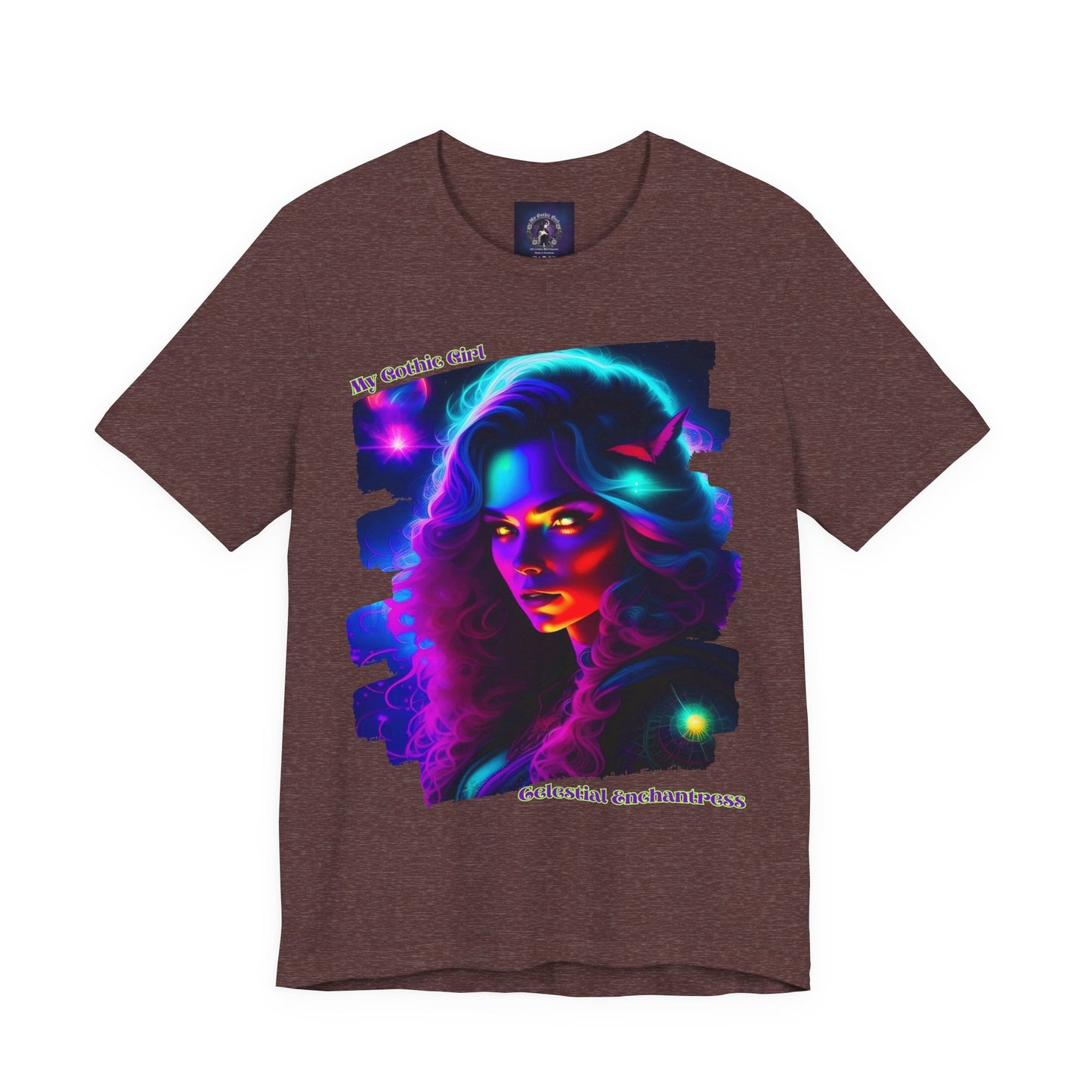 Celestial Enchantress Poetic Goth Graphic Tee – My Gothic Girl