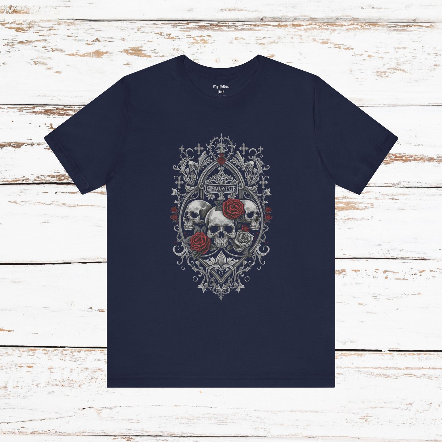 Skull & Roses Gothic Tee