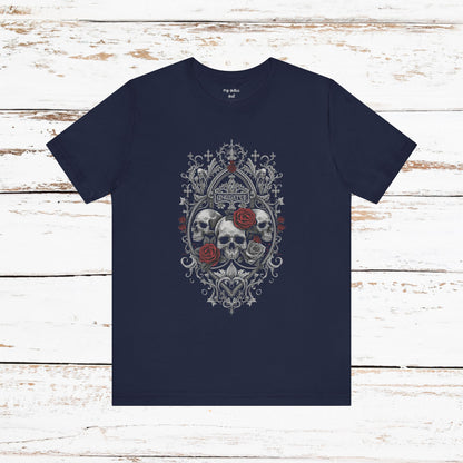 Skull & Roses Gothic Tee