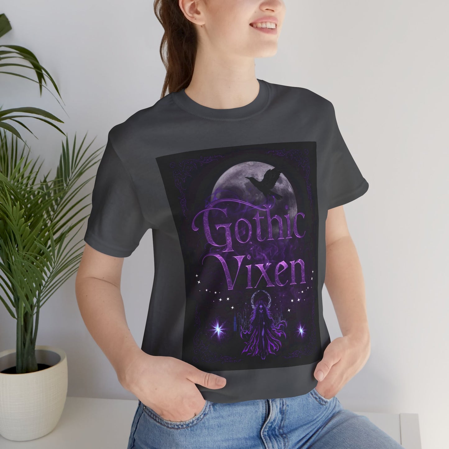 My Gothic Girl - "Gothic Vixen" Graphic T-Shirt – Alt Aesthetic Poetic Goth Street-wear