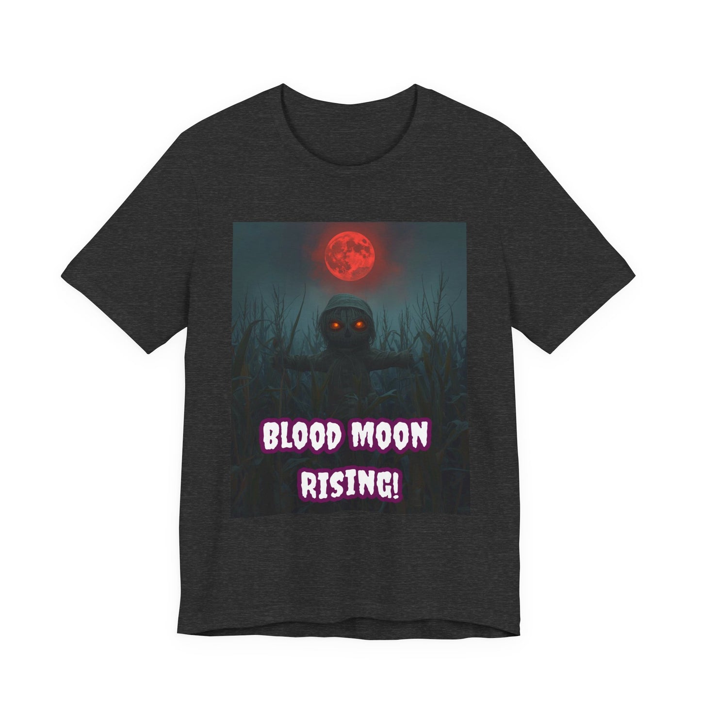 My Gothic Girl "Blood Moon Rising" Graphic T-Shirt Unisex Gothic Dark Fashion Casual Wear
