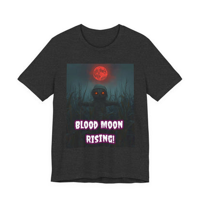 My Gothic Girl "Blood Moon Rising" Graphic T-Shirt Unisex Gothic Dark Fashion Casual Wear
