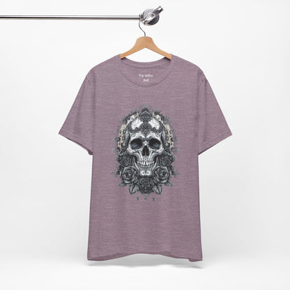 Gothic Skull Elegance T-Shirt