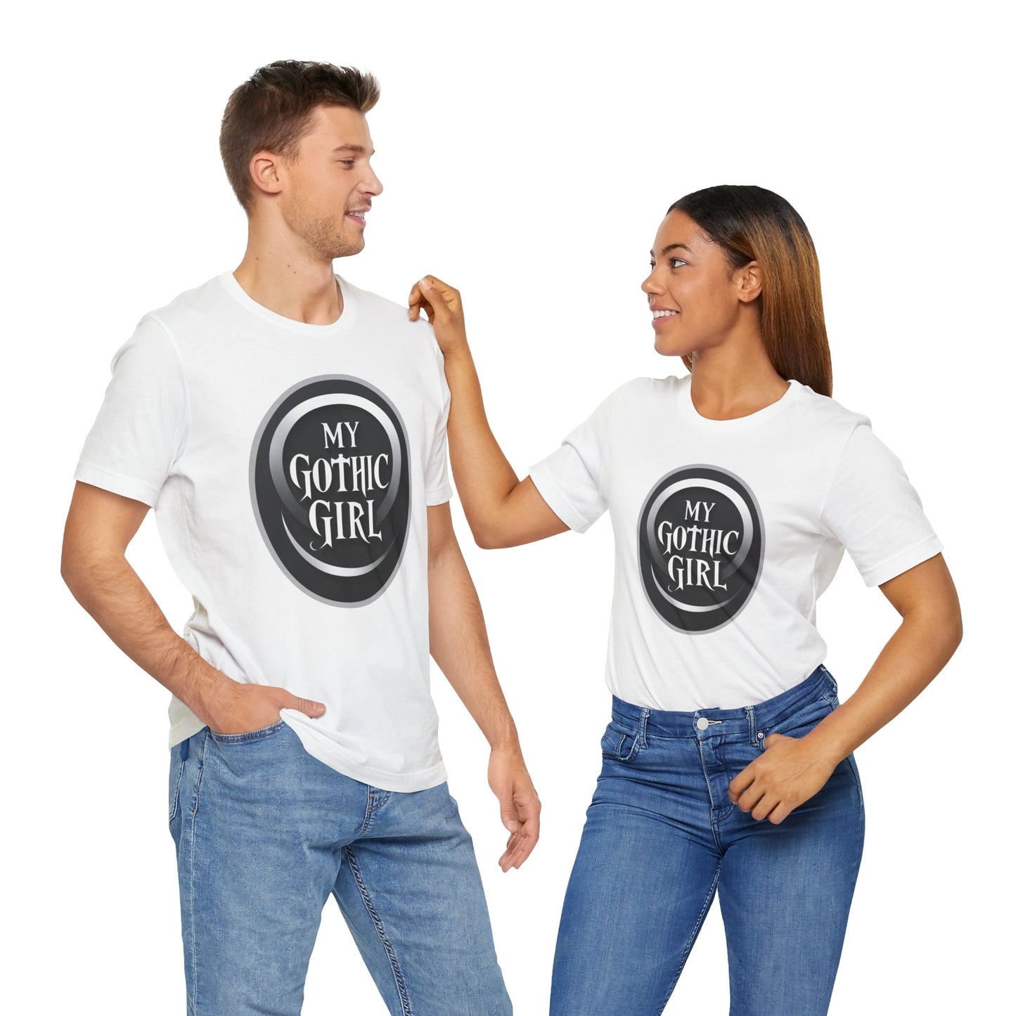 My Gothic Girl Poetic Goth Graphic Tee – Dark Alt Aesthetic Streetwear Fashion