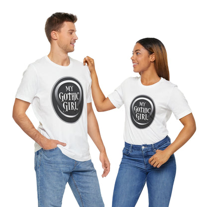 My Gothic Girl Poetic Goth Graphic Tee – Dark Alt Aesthetic Streetwear Fashion
