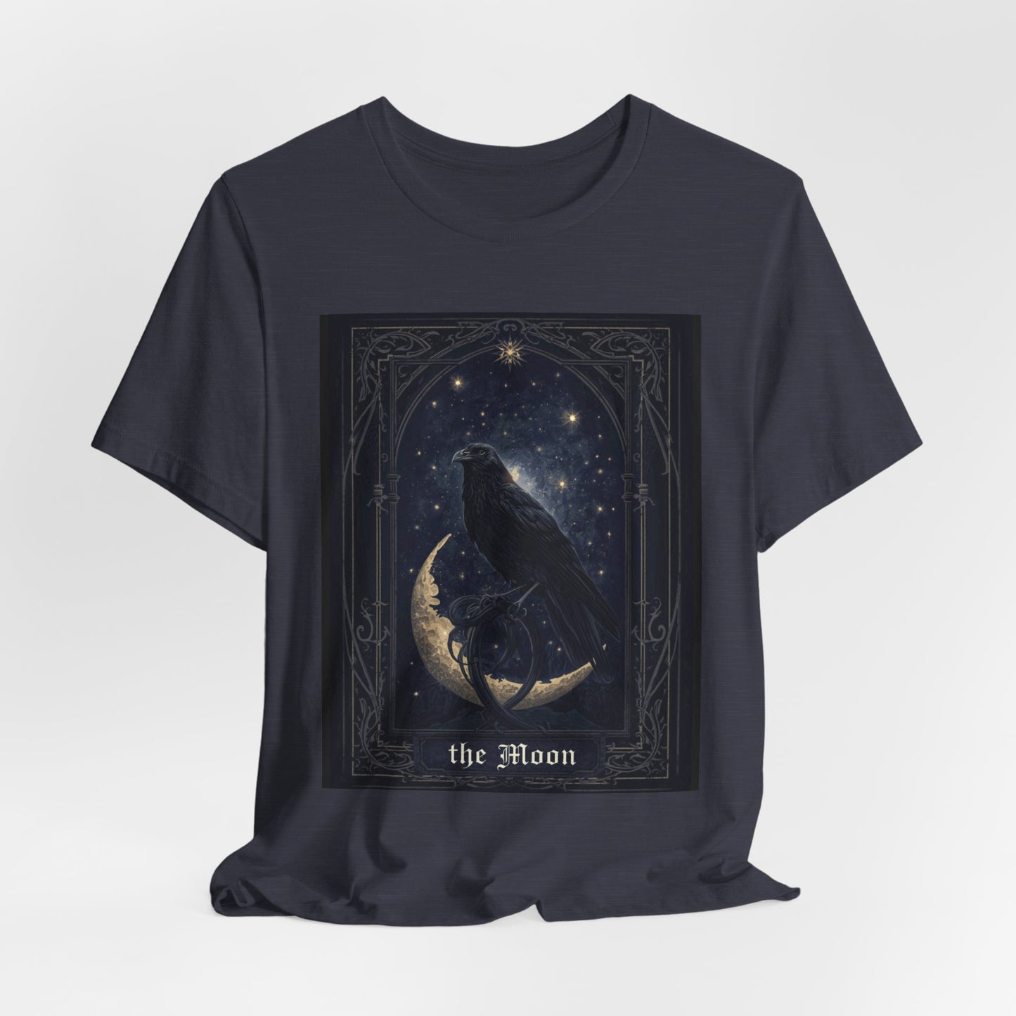 My Gothic Girl "Raven Moon" Graphic T-Shirt Unisex Gothic Dark Fashion Casual Wear