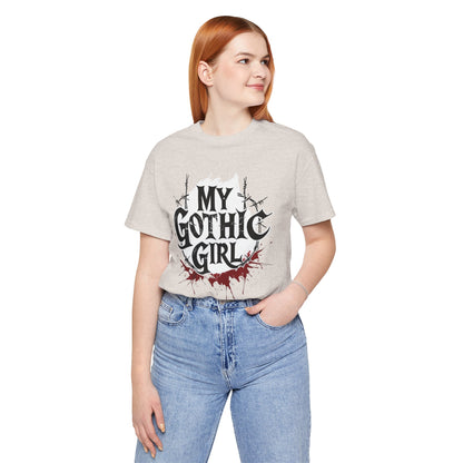 My Gothic Girl Graphic Poetic Goth Graphic Tee – My Gothic Girl