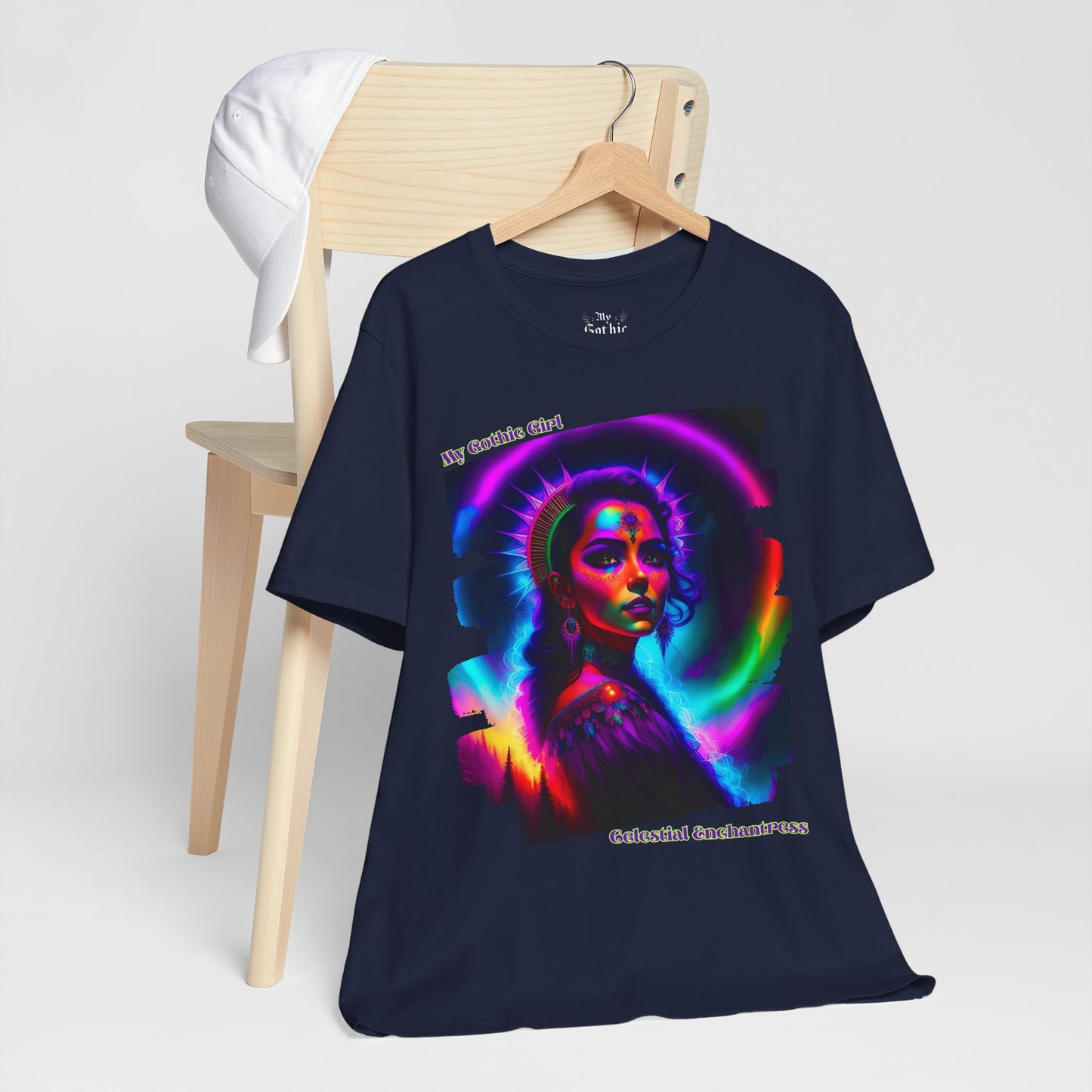 Celestial Enchantress Poetic Goth Graphic Tee – My Gothic Girl