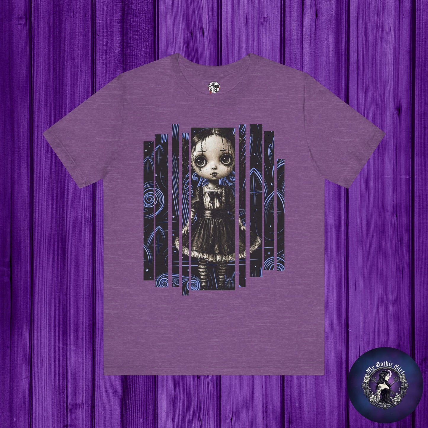 My Gothic Girl "Gothic Doll" Tee - Whimsy Goth, Gothic Fashion, Street Wear, Alt Design, Punk Fashion