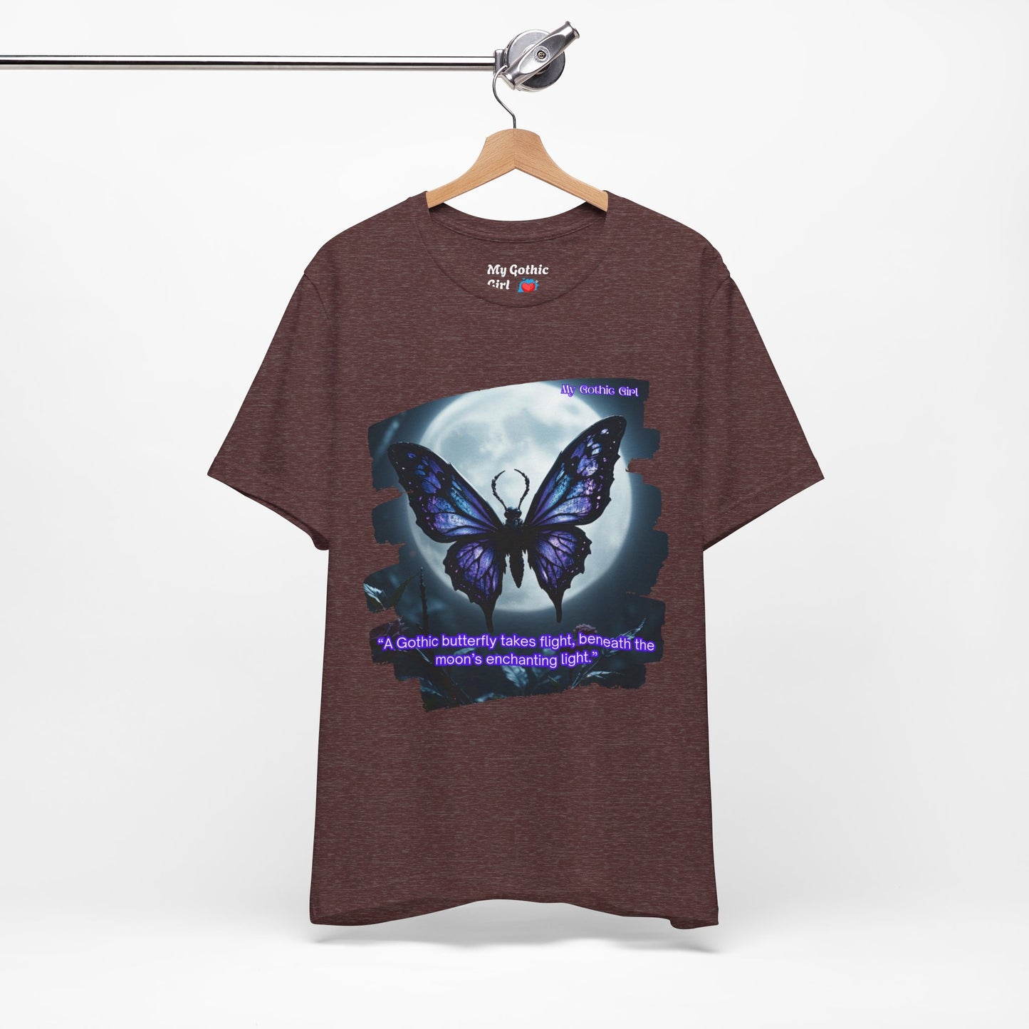 My Gothic Girl Graphic Tee – Whimsy Goth Streetwear, Dark Poetry Fashion, Alt Aesthetic Apparel