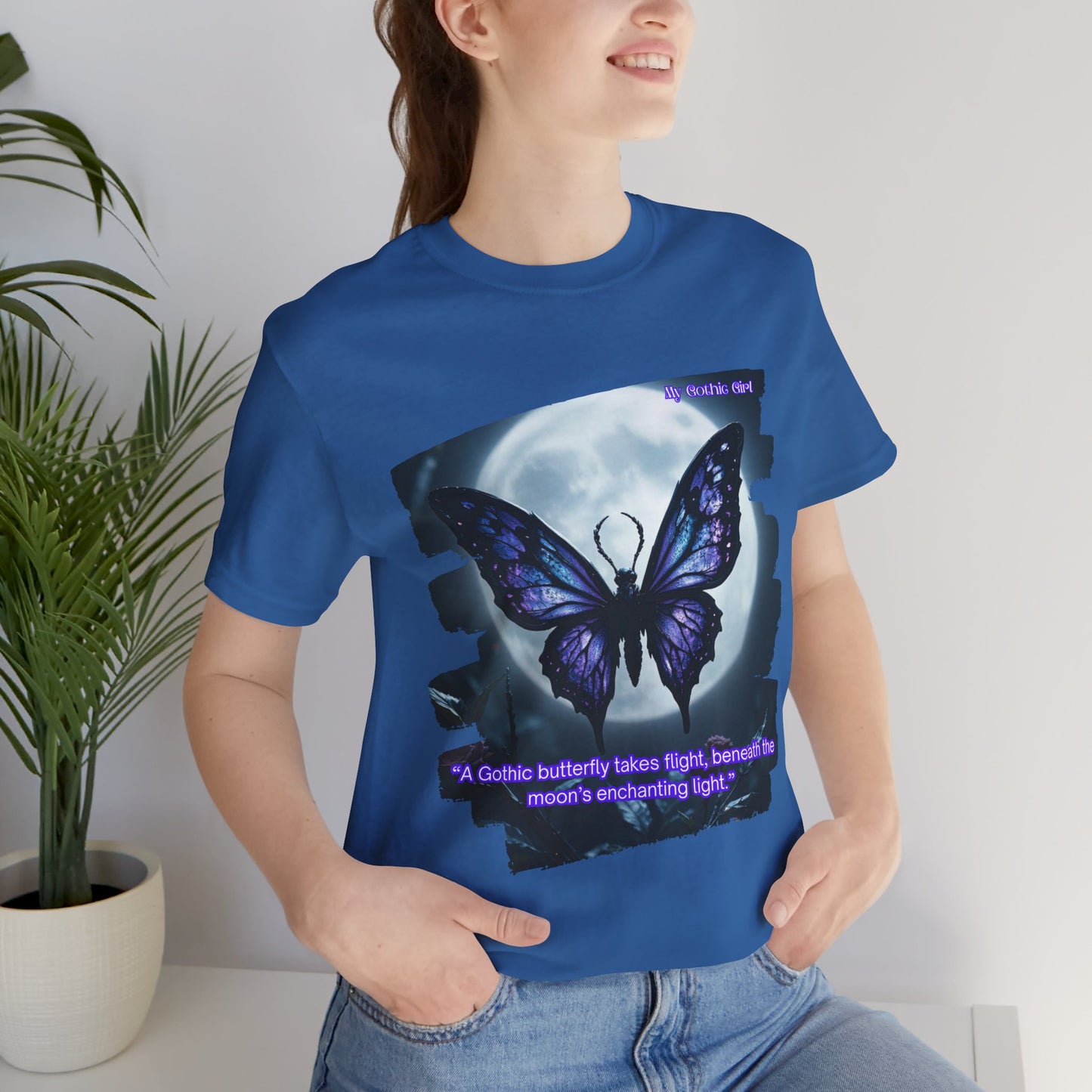 My Gothic Girl Graphic Tee – Whimsy Goth Streetwear, Dark Poetry Fashion, Alt Aesthetic Apparel