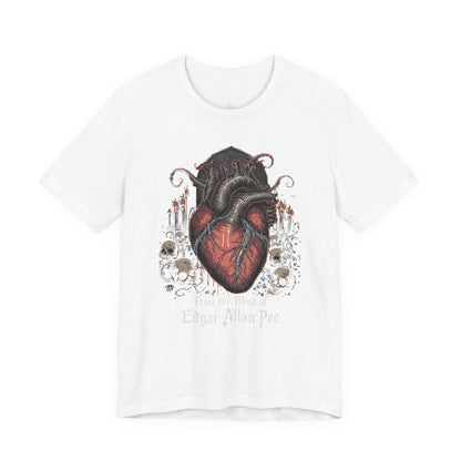 "From The Mind Of Edgar Allan Poe"  Gothic Literary T-Shirt