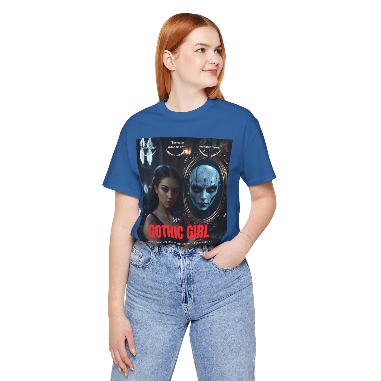 My Gothic Girl T-Shirt "Movie Poster" – Whimsy Goth Streetwear, Dark Poetry Fashion, Alt Aesthetic Apparel