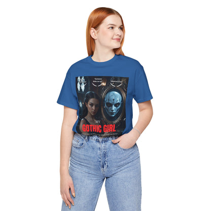 My Gothic Girl T-Shirt "Movie Poster" – Whimsy Goth Streetwear, Dark Poetry Fashion, Alt Aesthetic Apparel