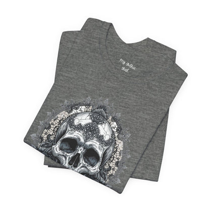 Gothic Skull Elegance T-Shirt