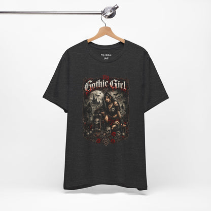 My Gothic Girl - Skater Girl Short Sleeve T Shirt