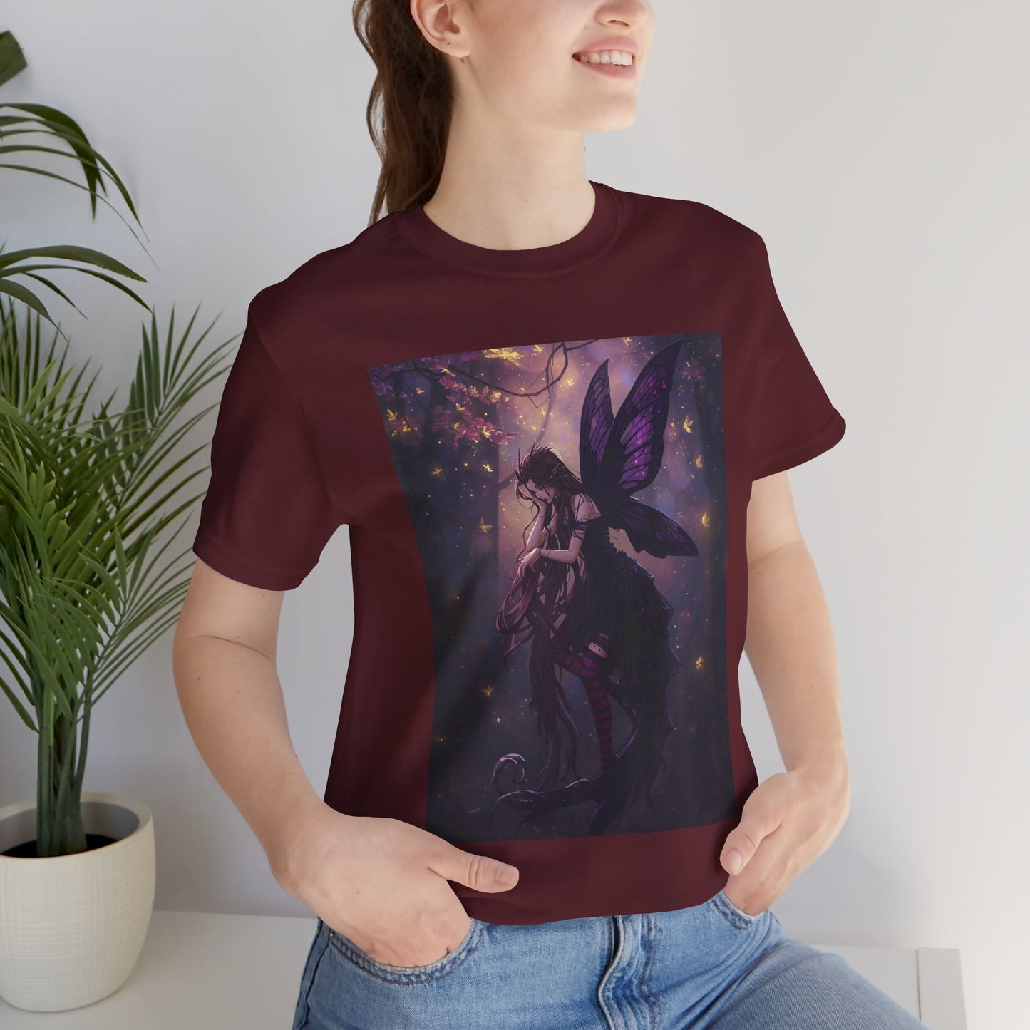 My Gothic Girl "Gothic Fairy" Graphic T-Shirt Unisex Gothic Dark Fashion Casual Wear