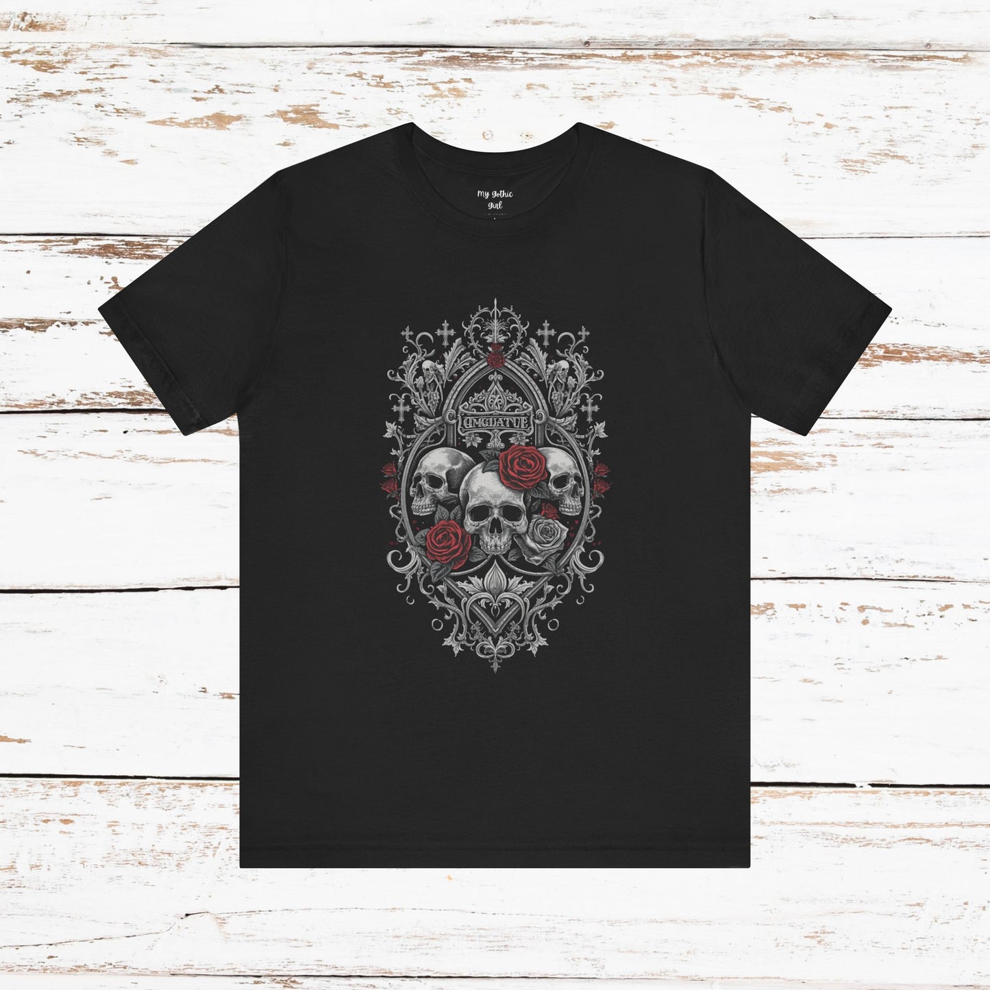 Skull & Roses Gothic Tee