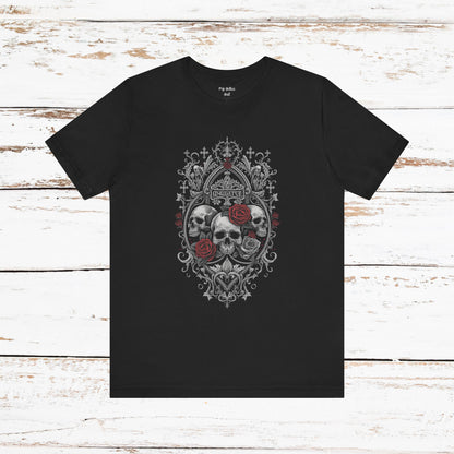 Skull & Roses Gothic Tee