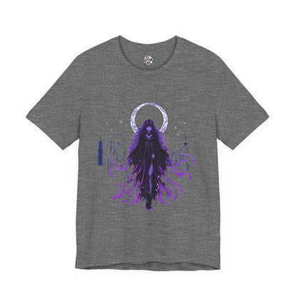 “Celestial Enchantress”  Gothic Graphic T-Shirt – Alt Aesthetic Poetic Goth Street-wear