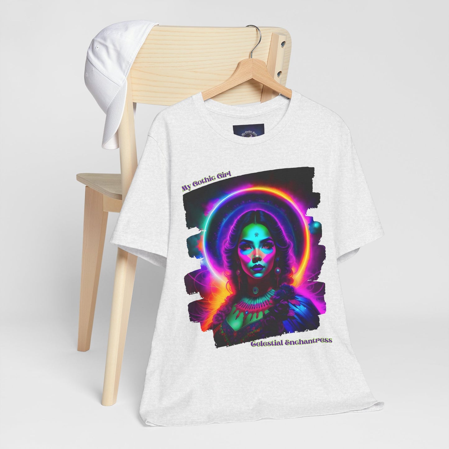 Celestial Enchantress Poetic Goth Graphic Tee – My Gothic Girl