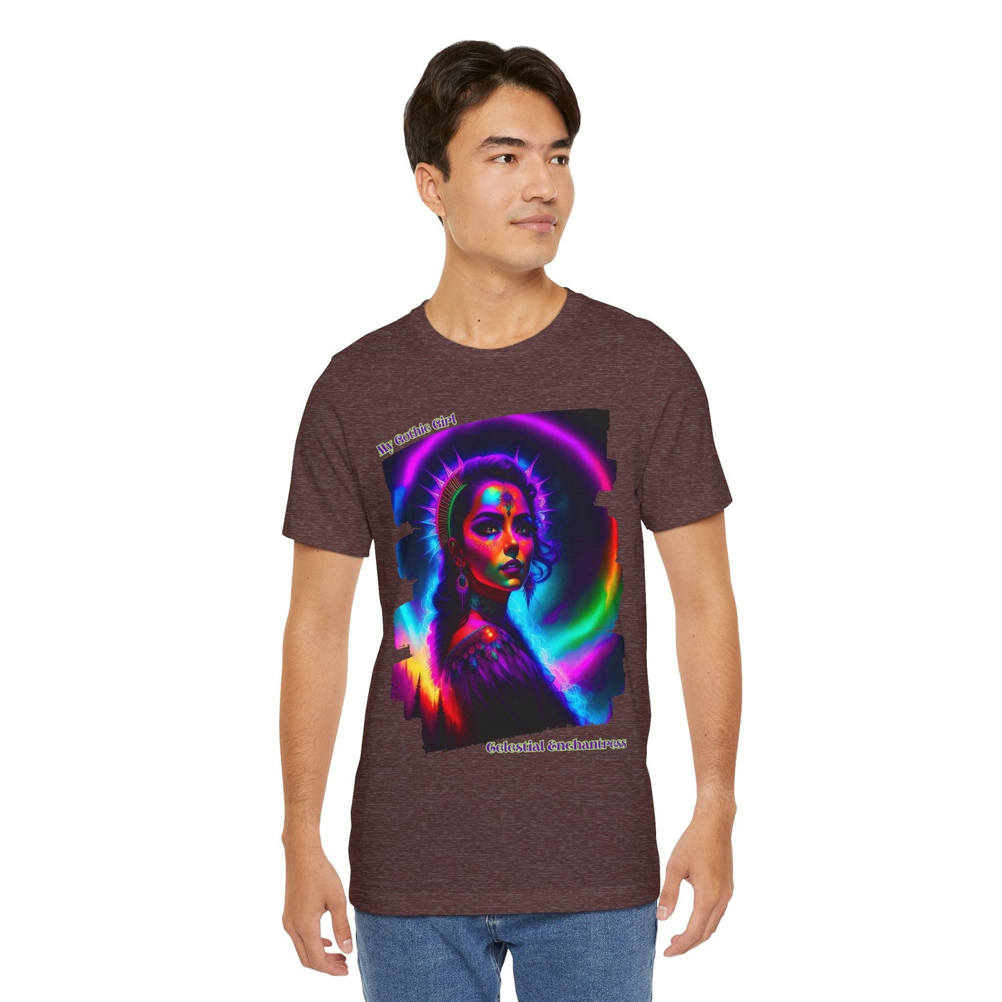Celestial Enchantress Poetic Goth Graphic Tee – My Gothic Girl