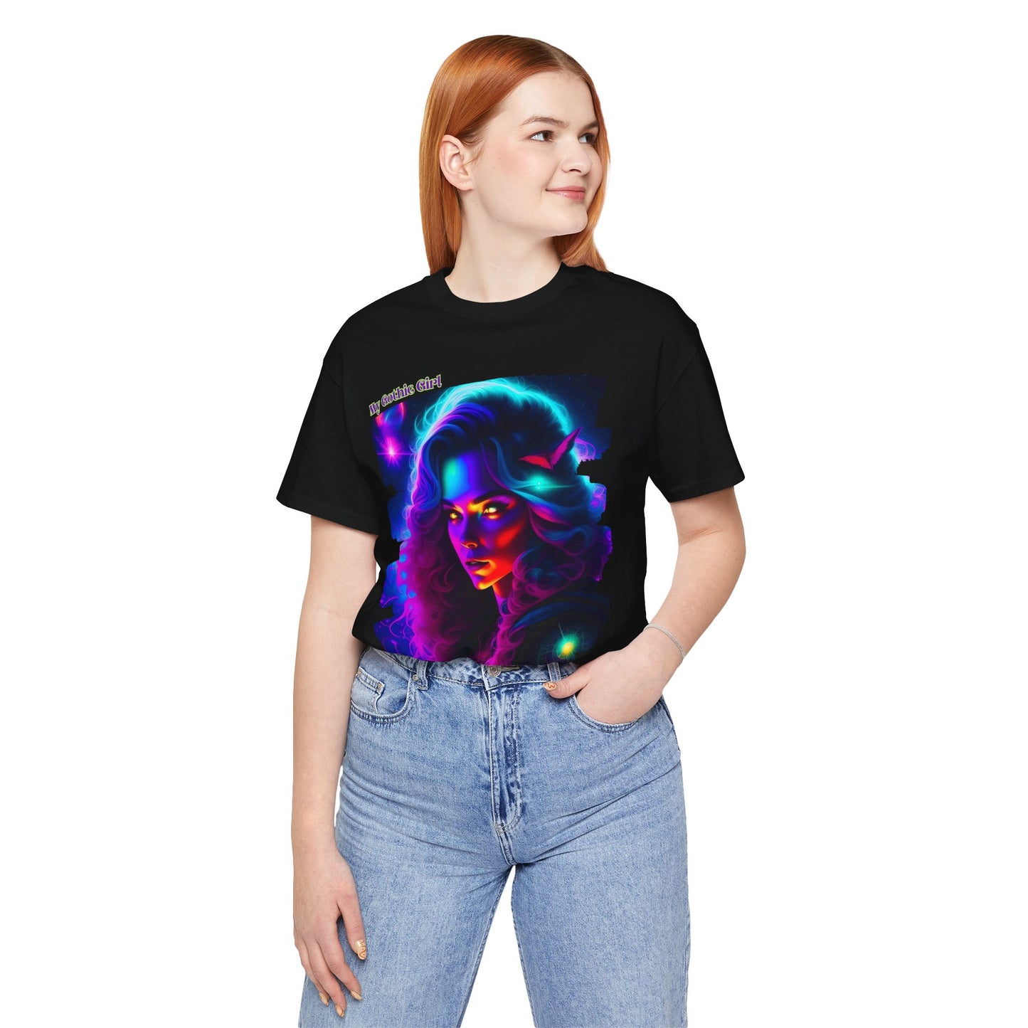 Celestial Enchantress Poetic Goth Graphic Tee – My Gothic Girl