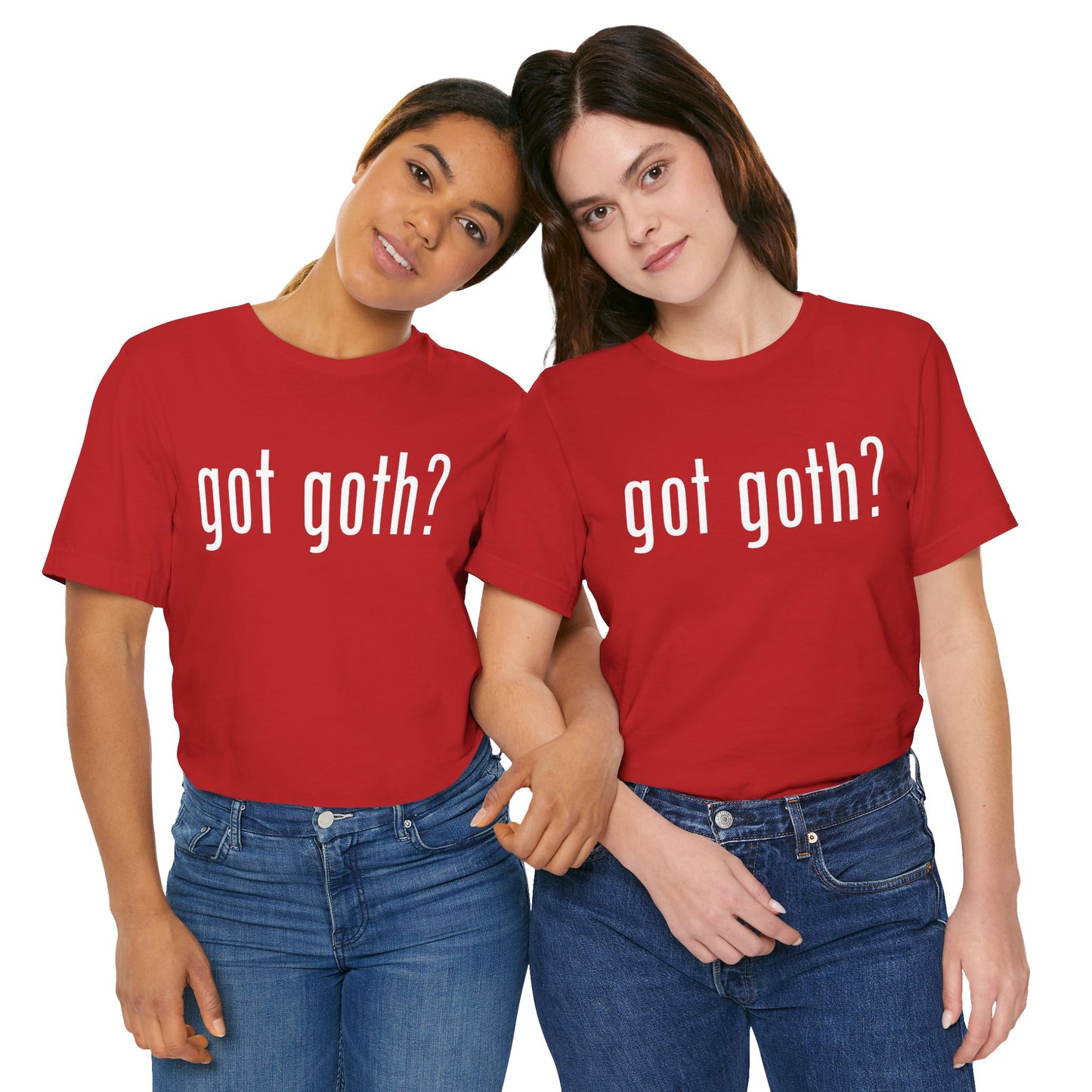 Gothic T-Shirts for Women & Men "got goth?" Dark Aesthetic & Alternative Tees – My Gothic Girl