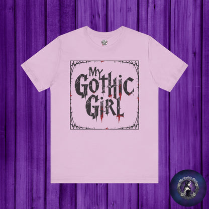 My Gothic Girl Graphic Poetic Goth Graphic Tee – My Gothic Girl