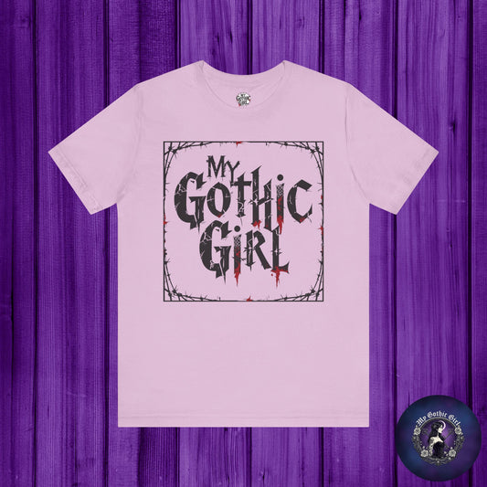 My Gothic Girl Graphic Poetic Goth Graphic Tee – My Gothic Girl