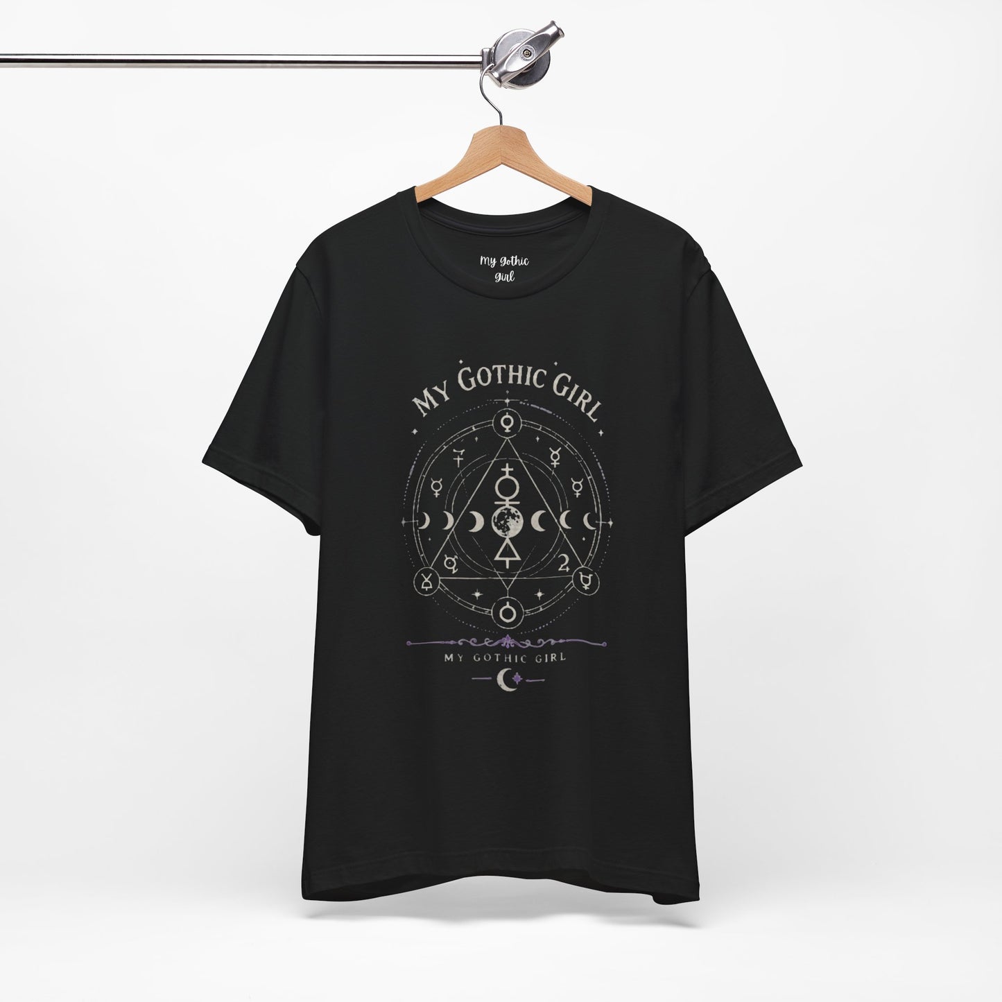 My Gothic Girl "The Alchemist" Gothic Design Short Sleeve T Shirt