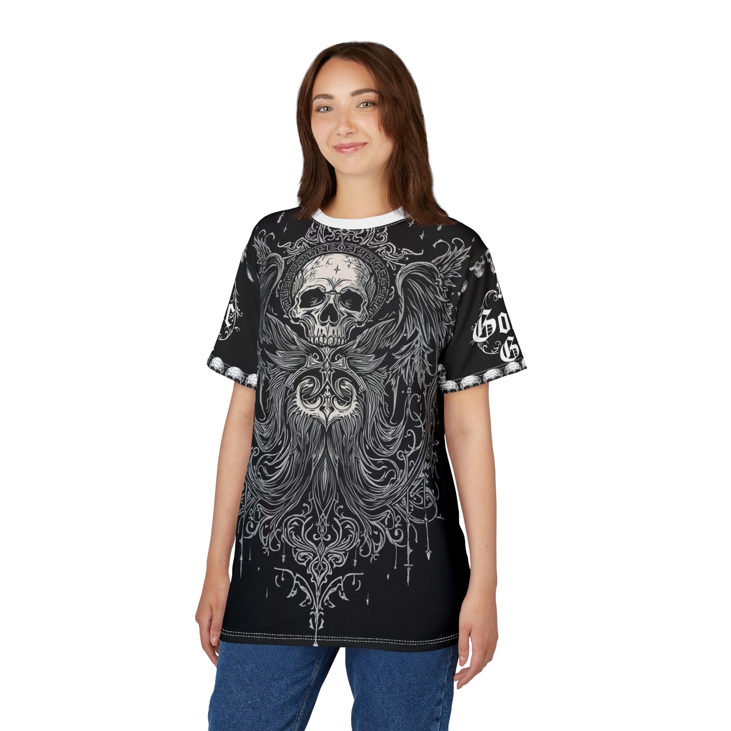 Skull & Filigree Tee by My Gothic Girl – Gothic Fashion Top