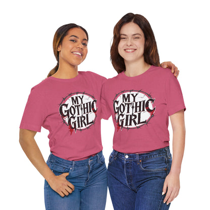 My Gothic Girl Graphic Poetic Goth Graphic Tee – My Gothic Girl
