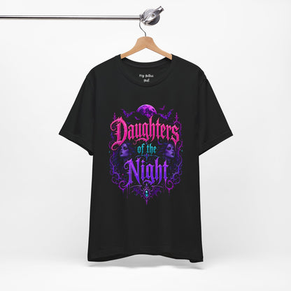 Daughters of the Night Tee — Gothic Vampire Moon Graphic T-Shirt