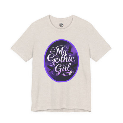 My Gothic Girl Poetic Goth Graphic Tee – Dark Alt Aesthetic Streetwear Fashion