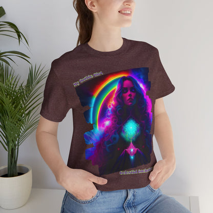 Celestial Enchantress Poetic Goth Graphic Tee – My Gothic Girl