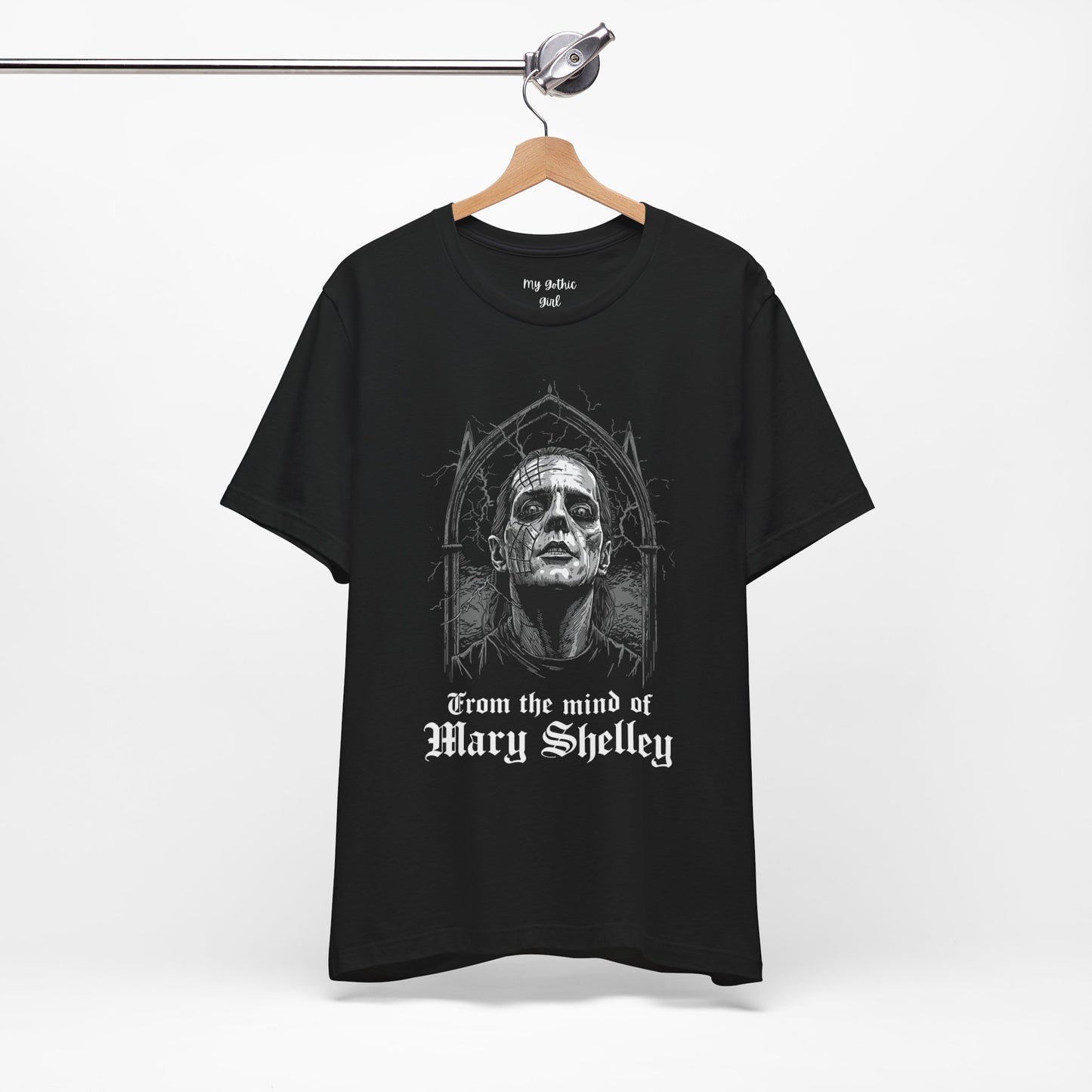 "From The Mind Of Mary Shelley" Gothic Literary Horror T-Shirt