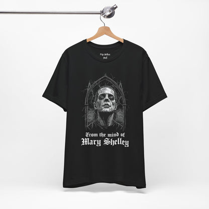 "From The Mind Of Mary Shelley" Gothic Literary Horror T-Shirt