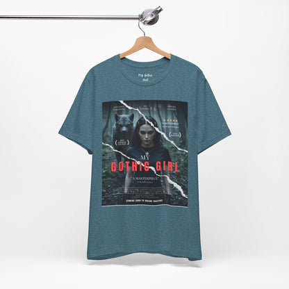 My Gothic Girl T-Shirt "Movie Poster" – Whimsy Goth Streetwear, Dark Poetry Fashion, Alt Aesthetic Apparel
