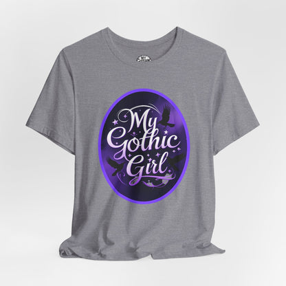 My Gothic Girl Poetic Goth Graphic Tee – Dark Alt Aesthetic Streetwear Fashion