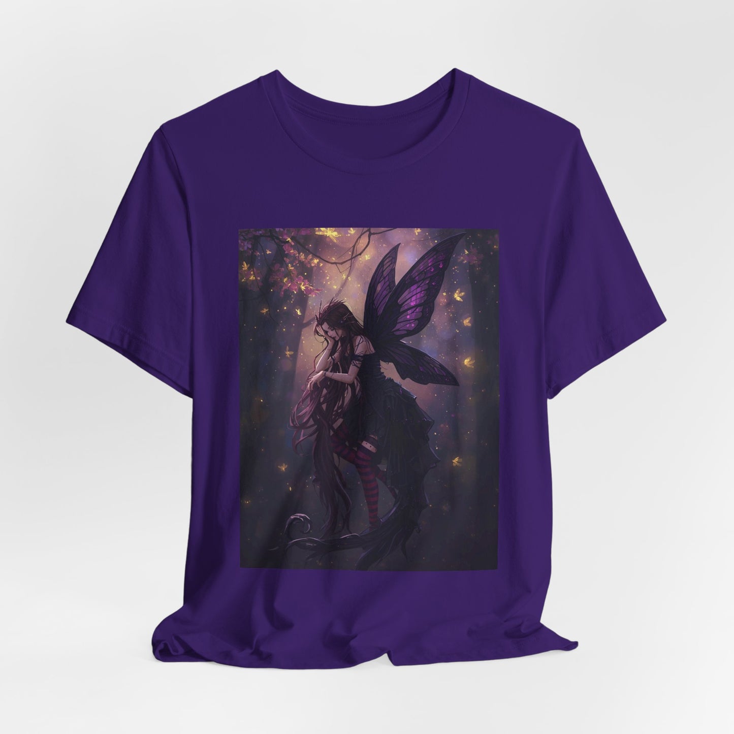 My Gothic Girl "Gothic Fairy" Graphic T-Shirt Unisex Gothic Dark Fashion Casual Wear