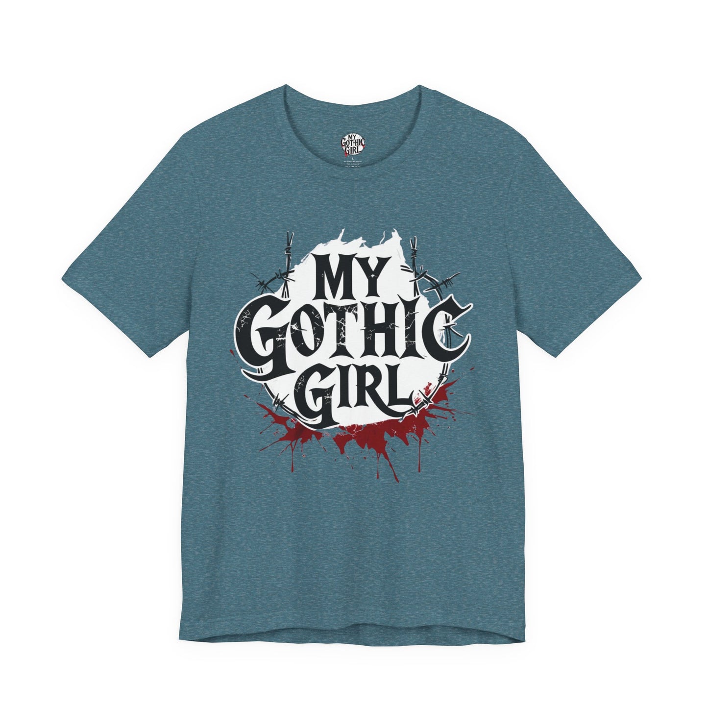 My Gothic Girl Graphic Poetic Goth Graphic Tee – My Gothic Girl
